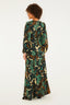 Vestido Beatrice Floral Black Multi