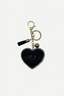 Llavero Black Heart Silver