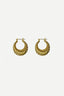 Aretes Brandie Gold
