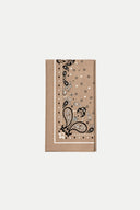 Bufanda Salm Paisley Taupe
