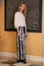 Pantalon Caelina Black White