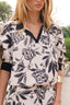 Blusa Caprina Pink Black