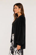 Cardigan Pelinho Catuai Preto