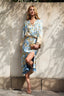 Falda Cari Olive Blue