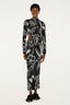 Vestido Ceu De Flor Black White