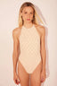One Piece Crystal Off White