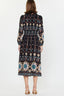 Vestido Della Black Multi
