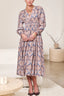 Vestido Delle Mauve Brown