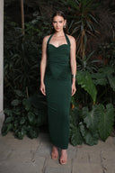 Vestido Destiny Hunter Green