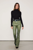Pantalon Basic Leather Olive