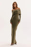 Vestido  Eliane Verde Everglade