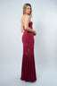 Vestido Elora Wine