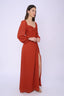 Vestido Evie Rust