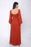 Vestido Evie Rust