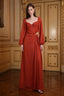 Vestido Evie Rust