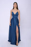 Vestido Freya Teal Blue