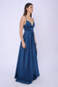 Vestido Freya Teal Blue
