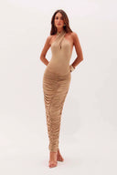 Vestido Freyya Khaki Fendi