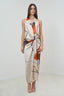Vestido Gabriella Beige Multi