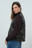 Casaca Gaelle Black Floral