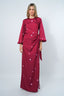 Vestido Aya Long Garnet