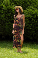 Vestido Georgette Preto