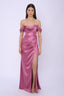 Vestido Hallie Dark Rose