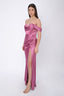 Vestido Hallie Dark Rose