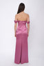 Vestido Hallie Dark Rose