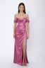 Vestido Hallie Dark Rose