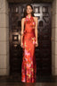 Vestido Iris Wine