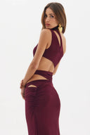Vestido Jessica Burgundy