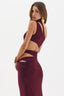 Vestido Jessica Burgundy
