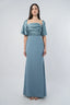 Vestido Julie Dusty Blue