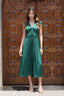 Vestido Krissa Emerald Green