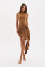 Vestido Lateral Grace Anise Brown