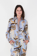 Blusa Long Slv Bali Light Blue