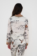 Blusa Long Slv Mystic White