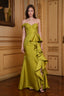 Vestido Maisie Chartreuse