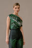 Blusa Mara Green Black