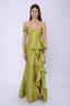 Vestido Maisie Chartreuse