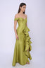 Vestido Maisie Chartreuse