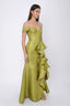 Vestido Maisie Chartreuse