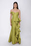 Vestido Maisie Chartreuse