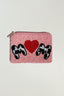 Pouch Bag Mom Heart Pink