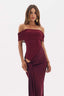 Vestido Ombro Bianca Bordo