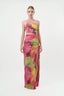 Vestido Orchid Red Multi
