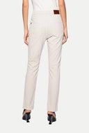 Pantalon High Veludo Cinza