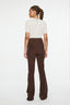 Pantalon High Veludo Marrom