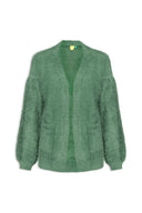 Cardigan Pelinho Catuai Verde